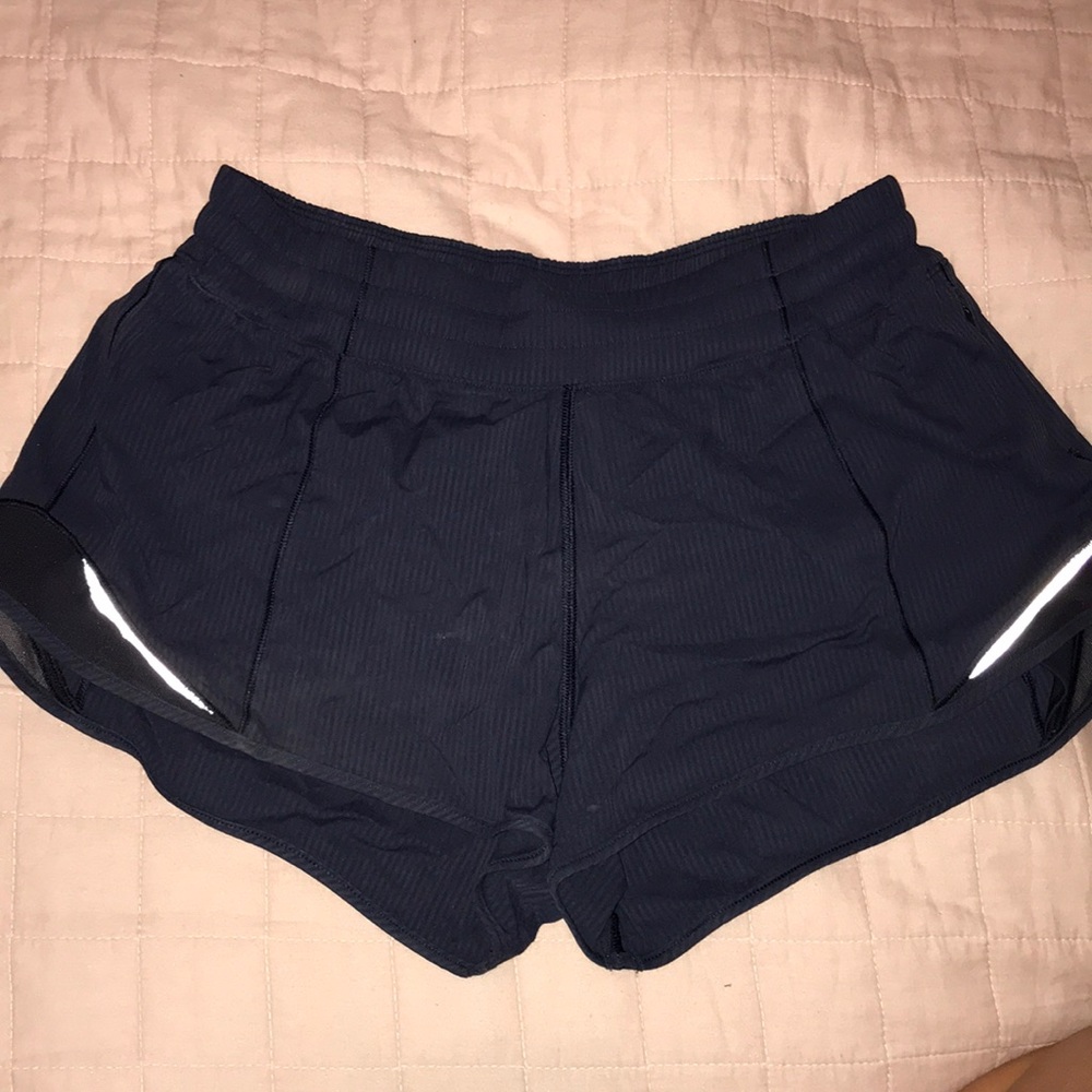 Dark blue hotty hot short shorts size 6